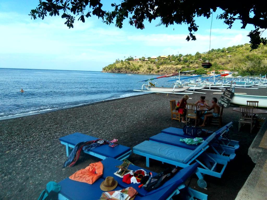 Sunrise Cafe Bungalows Amed Esterno foto