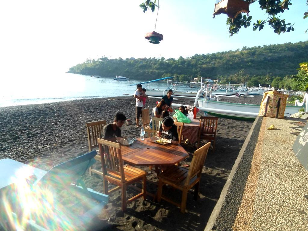Sunrise Cafe Bungalows Amed Esterno foto