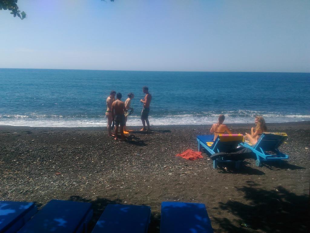 Sunrise Cafe Bungalows Amed Esterno foto