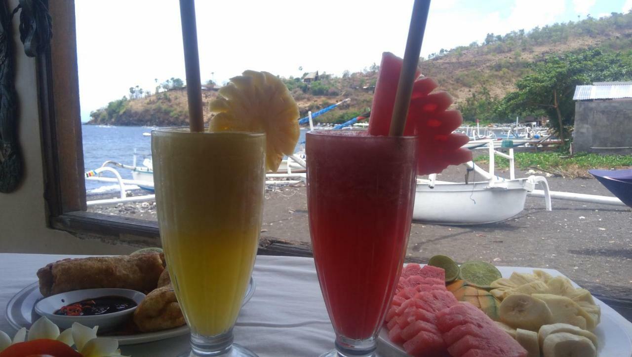Sunrise Cafe Bungalows Amed Esterno foto