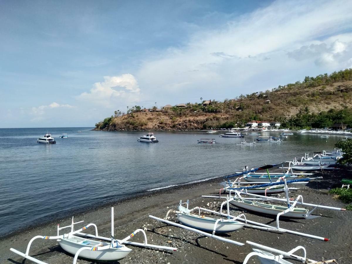 Sunrise Cafe Bungalows Amed Esterno foto